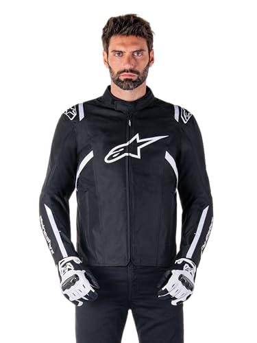 Alpinestars T-SPS V2 Waterproof Motorradjacke Schwarz/Weiss Herren XXL