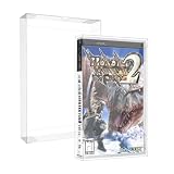 ASTONEY 10 Pcs Clear Transparent Game Card Storage Protection Display Box Protector Compatible with PSP/Playstation Portable CIB Cartridge