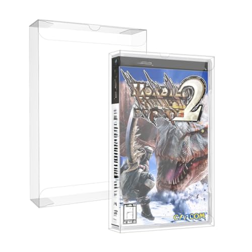 Image of 10 Pcs Clear Transparent Game Card Storage Protection Display Box Protector Compatible with PSP /Playstation Portable CIB Cartridge