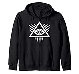 sudadera con ojos y cresta 241 gr, Encaje clasico, Cinta de sarga en el cuello
