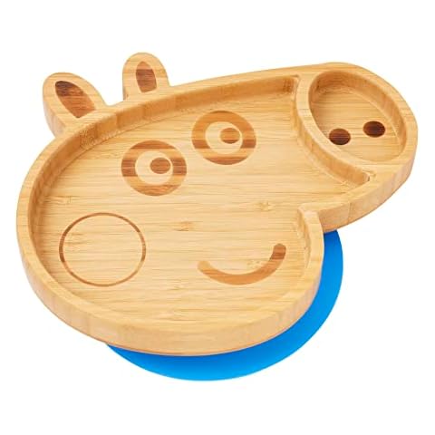 Bamboo Bamboo George Pig Suction Toddler Plate Cover