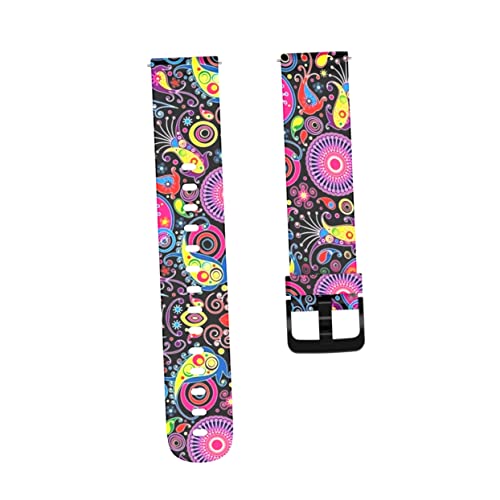 Correa de reloj de silicona PRETYZOOM en pack de 2 unidades 5