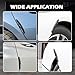 4PCS Carbon Fiber Car Door Protector Edge Guards,Thicker Door Guard for Cars Provides Impact and Anti-Scratch Protection,Universal Self-Adhesive Doors Protectors for Vehicles