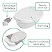 Ingenuity Sylvi Full Comfort 3-in-1 Grow with Me Baby Tub, Newborn to Toddler Baby Bath Tub, Supportive Sling, Includes Sylvie Wash Mit & Book, Easy Release Drain Plug, 0M+
