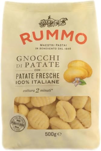 Rummo Gnocchi Di Patate Pasta No.117 - Light & Fluffy Italian Potato Pillows Perfect for Indulgent Sauces 500 g (Pack of 1)