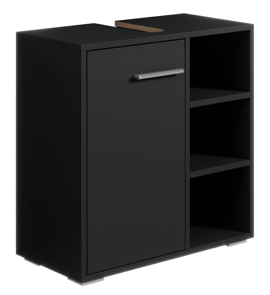 Mobili da bagno Neptunus 60 x 28 x 60cm Nero - armadio mobiletto lavabo