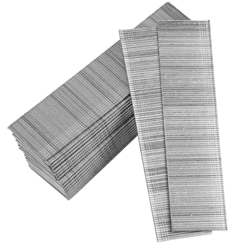 Clous à finition acier inoxydable pour agrafeuse de menuiserie, pointes de bricolage robustes