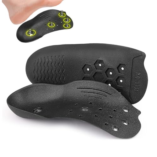 Kustimantu Plantillas Magnéticas para Hombres | Plantillas ortopédicas | Almohadillas Amortiguadoras de Masaje para Alivio y Comodidad al caminar, Correr, Trabajo y Posición De Pie