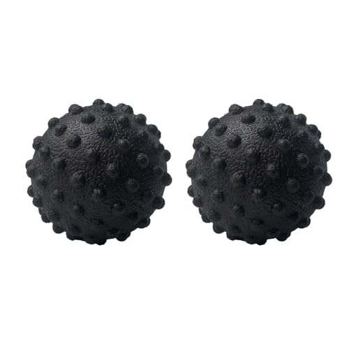 CHANGJIQ マッサージボール 2個 エクササイズ ボール ストレッチボール ヨガボール ラクロスボール ツボ押しグッズ トリガーポイント 筋トレ 筋膜リリース ストレス解消 肩 腰 背中 ふくらはぎ 足裏 全身用 自宅用 オフィス用のサムネイル