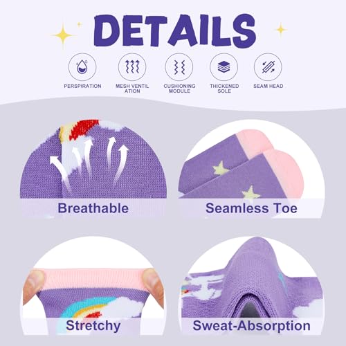 Zando Toddler Soccer Socks Breathable Kids Football Baseball Socks Cotton Toddler Knee High Socks Pattern Printed Socks3