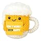 BCYSNR Emotional Süßes Haken Kartoffel Partner Spielzeug mit Positiven Karten Zum Aufmuntern,Gestrickte Puppe Bier,Emotionale Unterstützung,Handgefertigt Häkel Puppen,für Emotionale Aufmunterung
