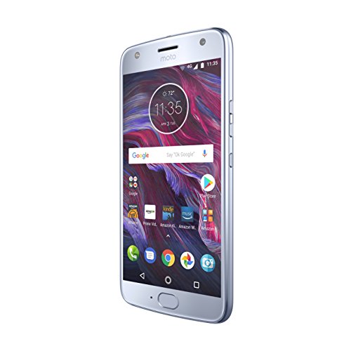 Moto X (4th Generation) - with hands-free Amazon Alexa – 32 GB - Unlocked – Sterling Blue - Prime Exclusive - with Lockscreen Offers & Ads by Motorola - Image 2