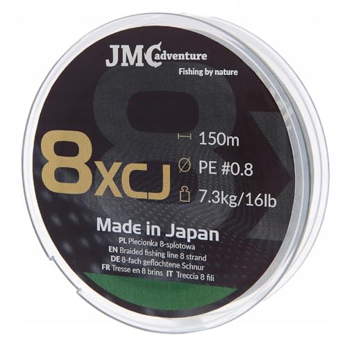 PLW JAPO JMC ADVENTURE Fil tressé en polyéthylène japonais 0,8 150 m