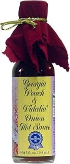 Georgia Peach & Vidalia Onion Hot Sauce, 5 fl oz