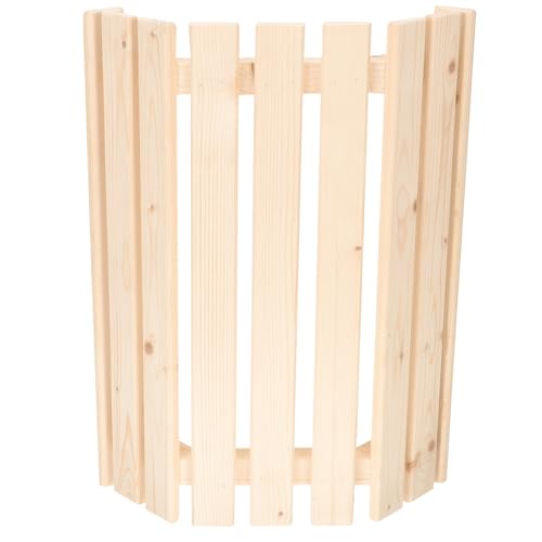 Levemolo Pantalla de Lámpara de Madera para Sauna Diseño Antiexplosión Resistente Altas Temperaturas Accesorio Práctico para Sala de Sauna Luz Decorativa Suave y Fácil de Instalar