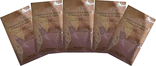 MRE Carbohydrate Electrolyte Beverage Powders (Grape, Fruit Punch, Orange and Lemon-Lime) 5 packets each! (Orange)