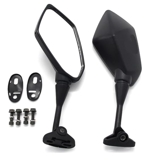 Rétroviseur de moto pour NSR250 MC21 et CBR400 NC29 Miroir de Rechange Noir