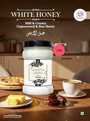 Miel Blanca AL MASNOON 500g Natural y Pura miniatura 7