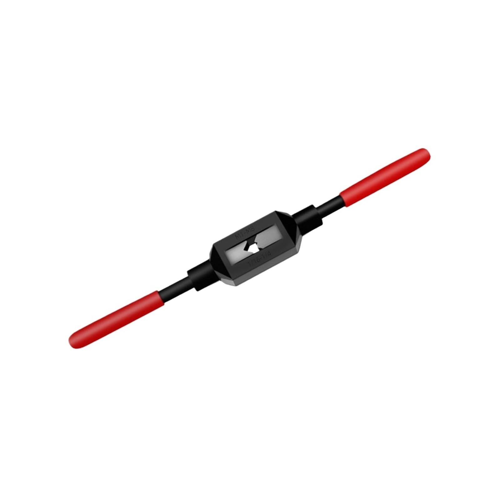 TAZYYZUU Adjustable Tap Wrench Handle Steel Metric Portable Threading Tool 1 Piece(M4-m12)