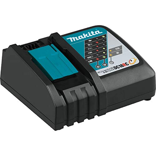Makita Bl1840Bdc2 18V Lxt Lithium-Ion Battery And Rapid Optimum Charger Starter Pack (4.0Ah) With Xag04Z 18V Lxt Lithium-Ion Brushless Cordless 4-1/2” / 5" Cut-Off/Angle Grinder #TOP4