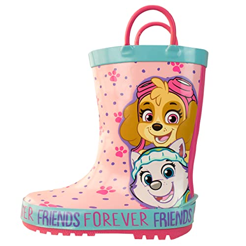 Paw Patrol Botas Impermeables para Niñas La Patrulla Canina Rosa Talla EU 24 (Talla UK 7)