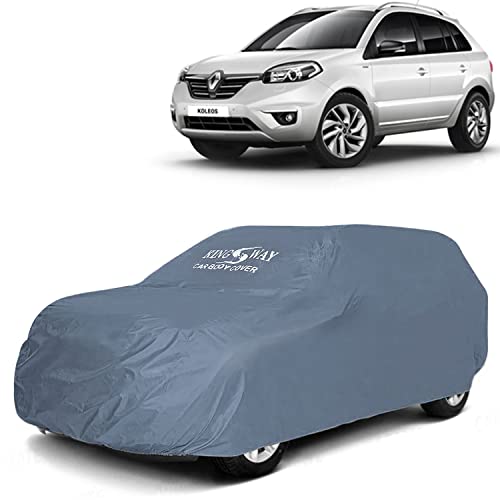 Kingsway Dustproof Car Body Cover for Renault Koleos 2011-2016 Model, Color : Grey Matty