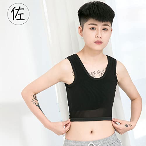 BaronHong Tomboy Chest Binder Sturdy Stretchy Pullover Mesh Masculine Tank Top3