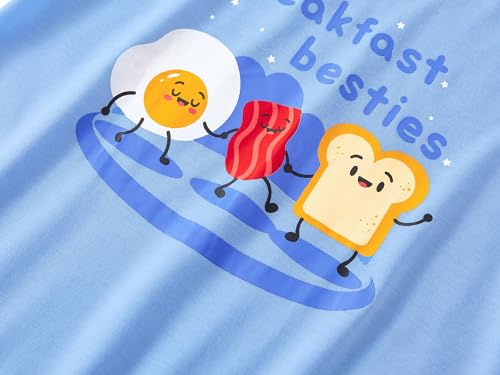 Topgal Tie Dye Girls Pajamas for Little & Big Girls 2PC Set Sleepwear Summer Short Sleeve Jammies Size 6-183