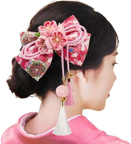 Amazon.co.jp: [OTAKUMARKET] 髪飾り リボン 袴 卒業式 着物 和装 浴衣 