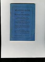 Marriage and Sexual Harmony B001RW1BZ8 Book Cover