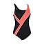 Black/Coral