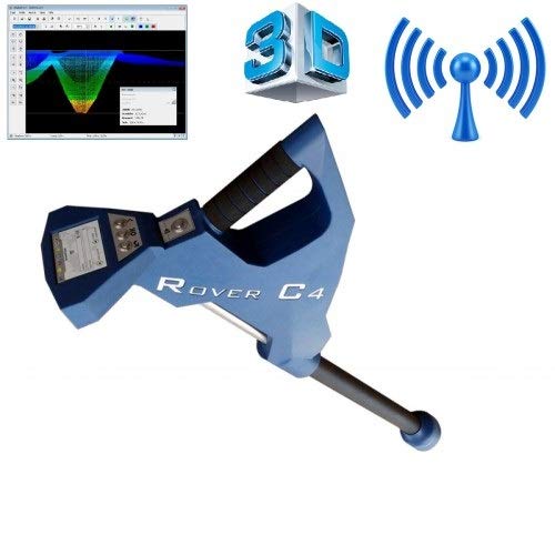Rover C4 Metalldetektor und 3D Bodenscanner mit Windows Tablet PC