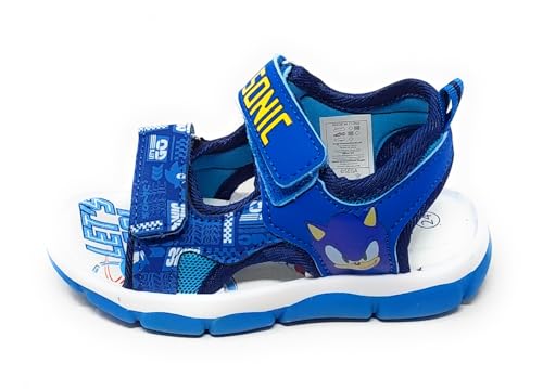Sandalia deportiva para niño con luces Sonic azul y suela amortiguada N9610088S