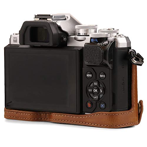 Mega Gear Olympus Om-D E-M10 Mark Ii Pu Leather Camera Case, Light Brown (Mg971) #TOP6
