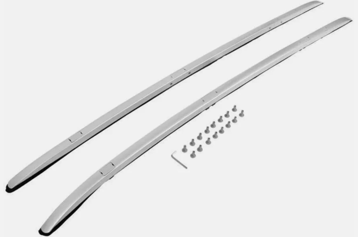 Roof Rack Cross Bars for Honda CRV CR-V 2017-2021 | 2Pcs Silver Aluminum Rooftop Cargo Crossbar Carrier Side Rail Bar Rack Rail, No Drilling Required (B Crossbar&Roof Rail)