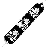 Trust Me I'm A Drummer - Camino de mesa de comedor, cocina, accesorios de mesa de cumpleaños, decoración de Navidad, 229 x 33 cm