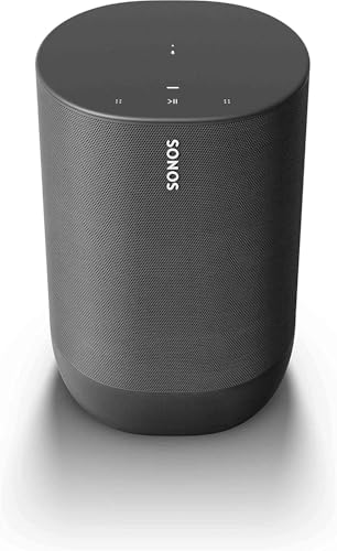 Sonos Move - Battery-powered Smart Speaker, Wi-Fi and Bluetooth with