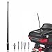 Anina 1-Pack 13 Inch Antenna Mast for 1998-2022 Harley Davidson Motorcycle Aerial Antenna for FM/AM Radio Signal Reception Car Wash Proof - Durable Flexible Rubber