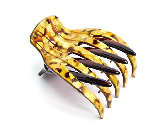 Medusa Heirlooms Large Yoga Clip, Praline (Single)