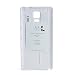 Ohpa Wireless Charger Receiver Battery Back Cover Case For SamSung Galaxy Note 4 SM-N910 (White)