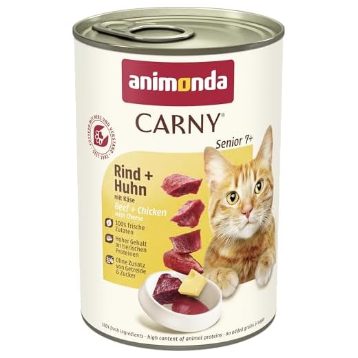 animonda Carny Senior Rind + Huhn 6 x 400g