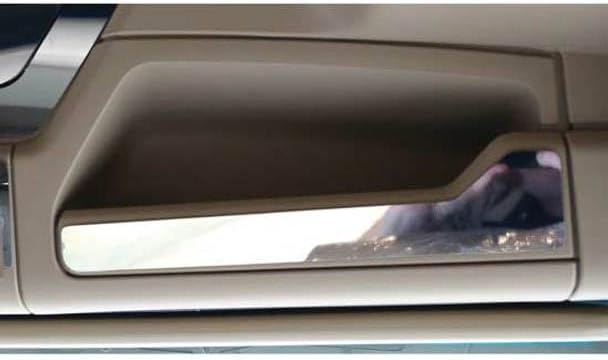 Technical Precision Replacement For KENWORTH T880 YEAR 2024 STAINLESS STEEL TRIM HEADLINER OUTER POCKET ON OVERHEAD CONSOLE