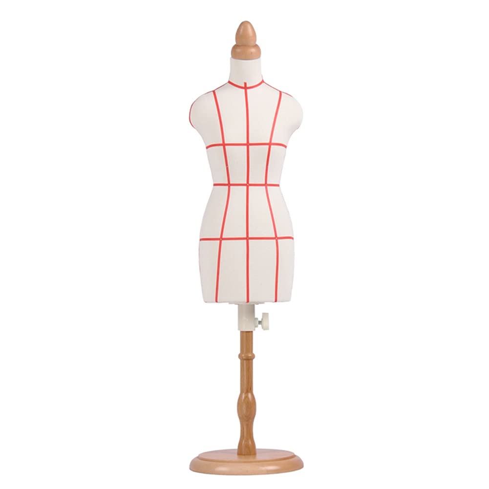 ZRY Child Mannequin Torso Three-dimensional, Clothing Display Stand adjustable Body Manikins Mini Props, 3 sizes (Size : Bust 21cm)