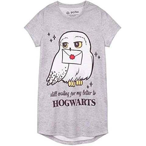 Harry Potter Nachtkleid Hedwig Hogwarts Mädchen Kinder graue Nachthemd 11-12 Jahre Cover
