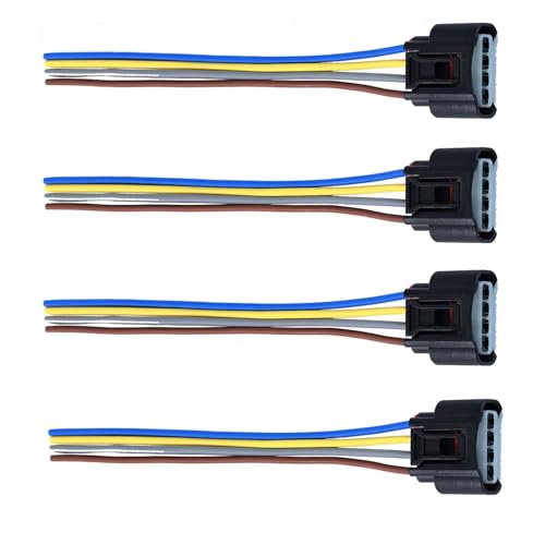 Enchufe de bobina de encendido para Chevrolet Prizm 1999-2002, kit de 4 conectores impermeables