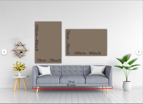 Photo artwork tableau decoration 60x80cm encadree WODJEM - 5
