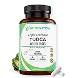 Tudca Supplement 1600mg | 99.2% Pure 1400mg TUDCA, 100mg Artichoke Extract & 100mg NAC | 60 High Potency Capsules | Tauroursodeoxycholic Acid - Bile Salt for Liver Support & Digestion | Lab Tested