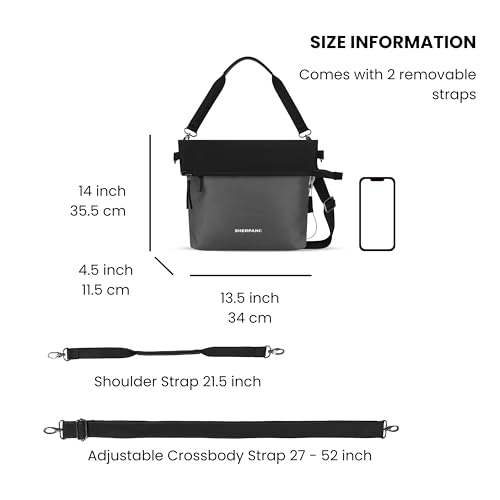 Image of Sherpani Vale, Anti Theft Versatile Crossbody Bag, Fashion Tote Bag, Travel Shoulder Bag, Designer Handbag for Women