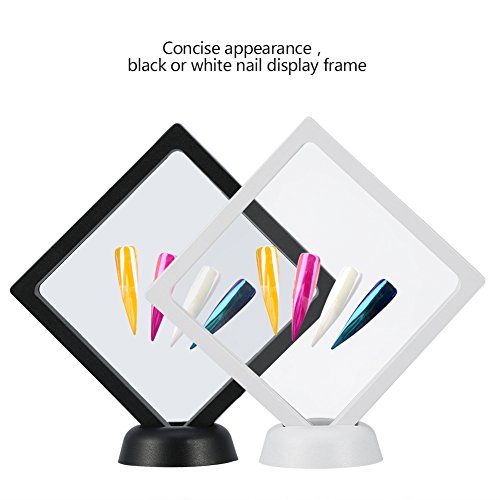 2 PCS Rhombus Nail Art Display Stand quadro, Nail