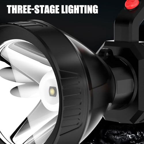Lampe torche solaire et manuelle portable pour randonnée et pêche